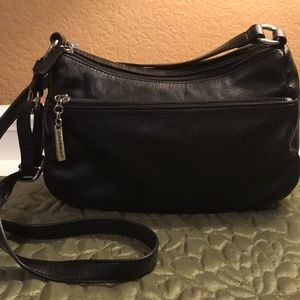 Giani Bernini black genuine leather purse
